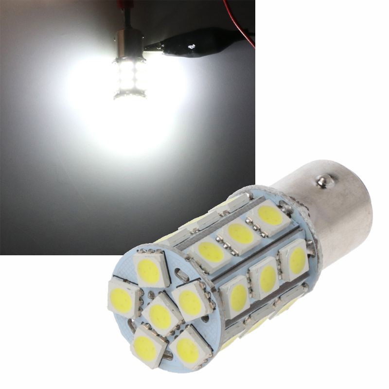 Bóng đèn LED lùi xe màu trắng 1157 27SMD 5050 12V