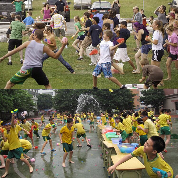 Bong bóng nước đồ chơi nhiều màu sắc vui nhộn cho bé