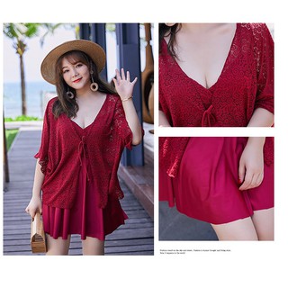 BS6111_Set đồ bơi big size ren