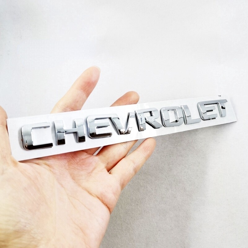 Miếng Dán Logo Chữ Cái Trang Trí Cho Xe CHEVROLET Hys 1 x ABS