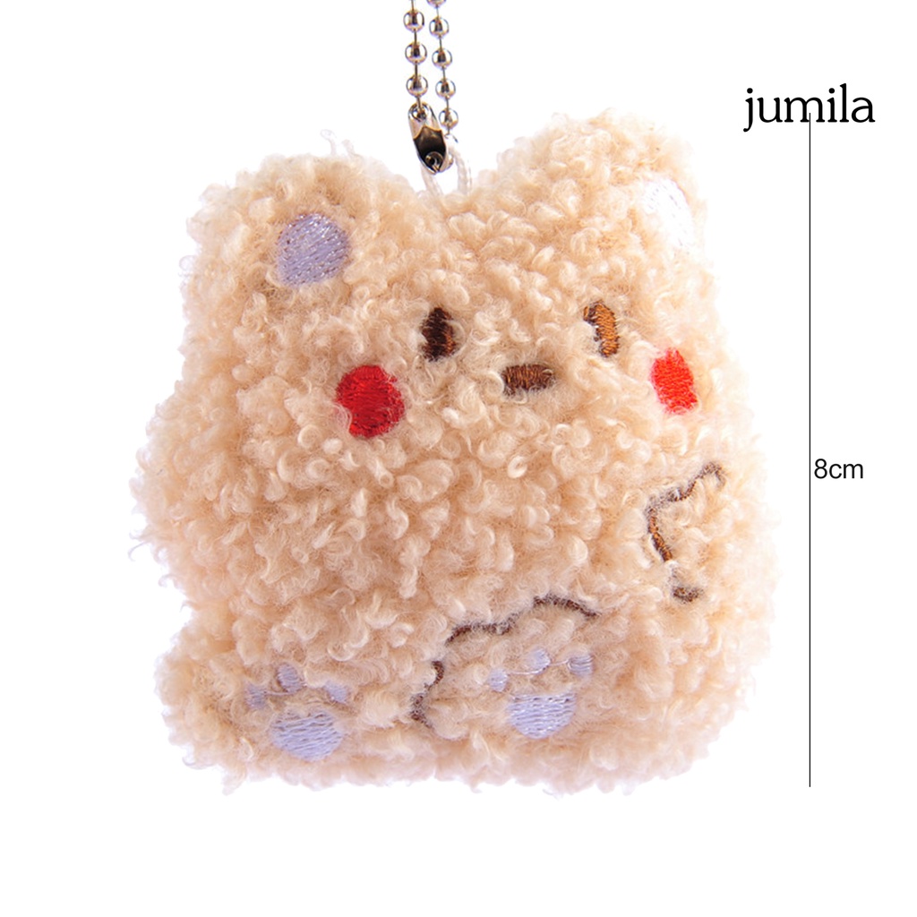 Móc Khóa Hình Gấu Bông Thỏ Đáng Yêu