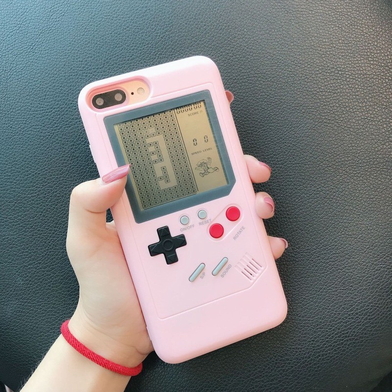 Ốp lưng tích hợp máy game cho IPhone X XS MAX XR 6 6s 7 8 Plus iPhone 11 11Pro 11Promax 12 13 pro max Mini