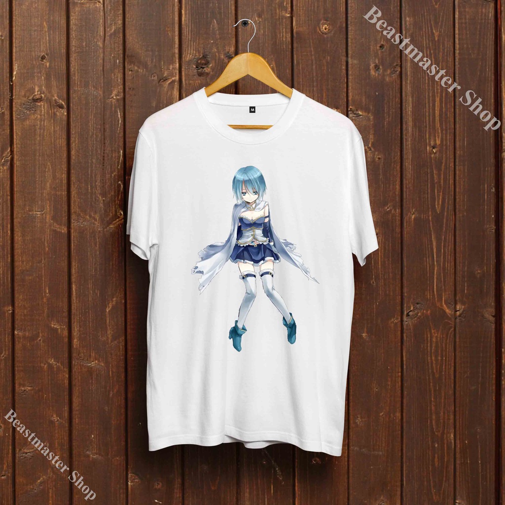 💕Áo Thun Sayaka Miki - Áo Thun The Puella Magi - Sayaka Miki T-Shirt phong cách - PLM-022
