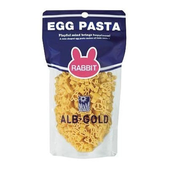 NUI CHO BÉ HÌNH THÚ NGỘ NGHĨNH EGG PASTA NHẬT BẢN, NGUYÊN LIỆU CHÍNH TỪ TRỨNG (GÓI 90GR) - DATE 11/2021