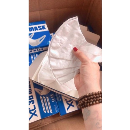 Hộp 50 khẩu trang 3d Mark, hàng chính hãng kháng khuẩn