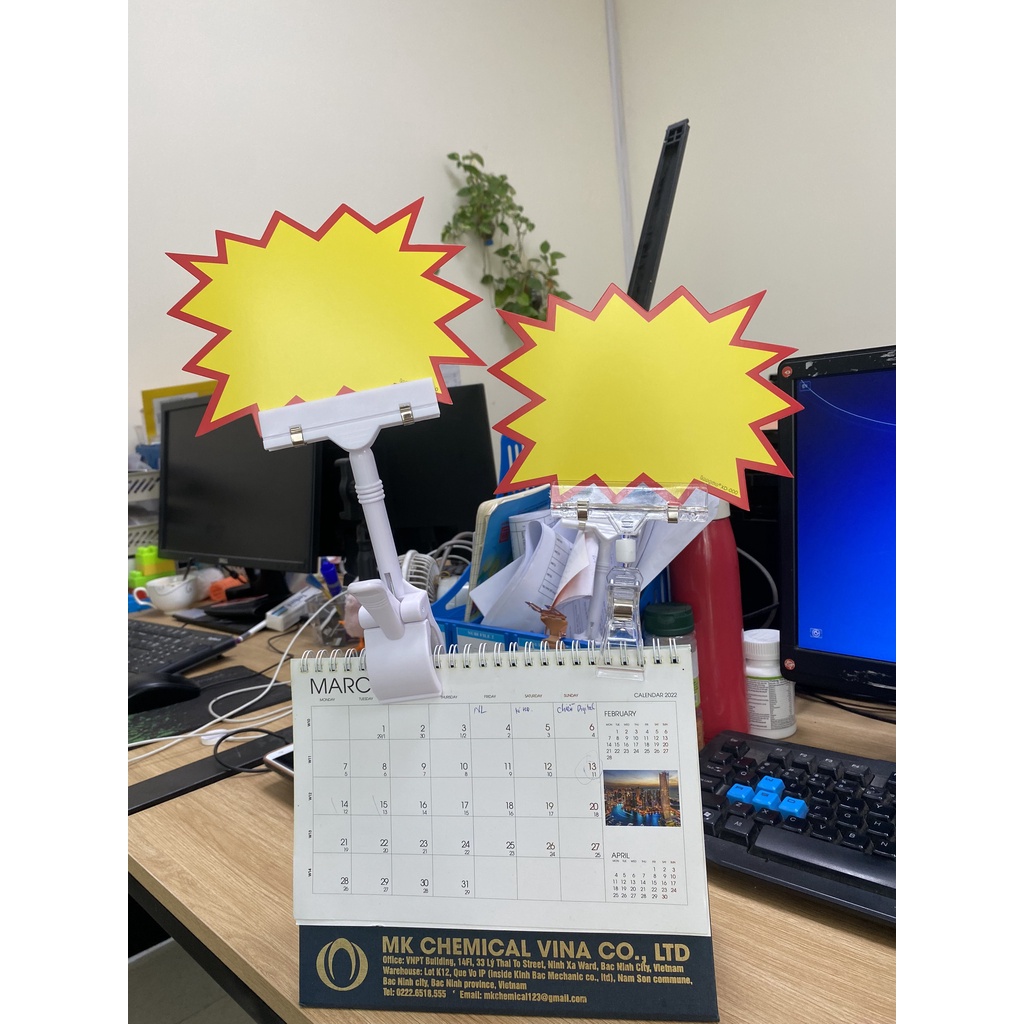 Giấy sale, kẹp giấy sale