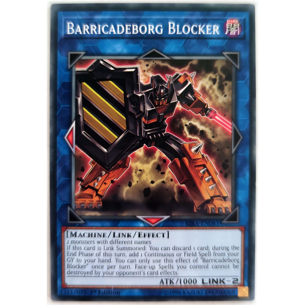 [Thẻ Yugioh] Barricadeborg Blocker |EN| Common