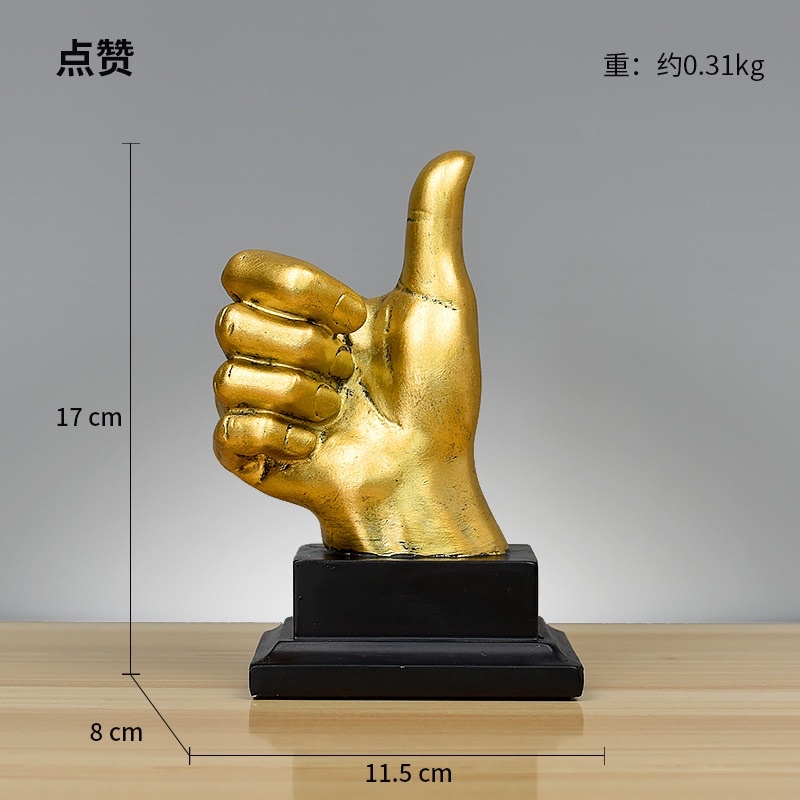 Mô Hình Bàn Tay Trang Trí Tủ Đồ Phòng Khách