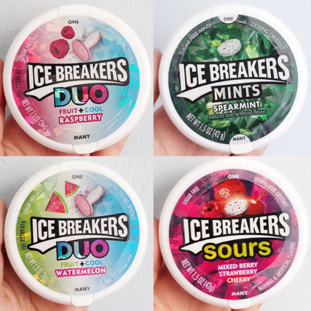 Kẹo ngậm Ice Breakers hộp 42g,USA