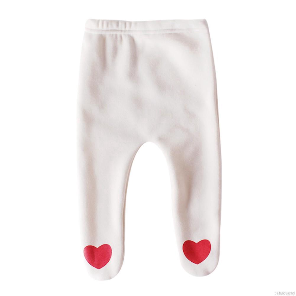 Quần legging nhung in hình trái tim cho bé | BigBuy360 - bigbuy360.vn
