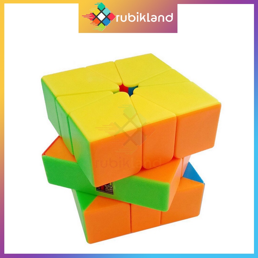 Rubik Square-1 Cube Stickerless MoYu MeiLong MFJS Rubic SQ1 Biến Thể Đồ Chơi Trí Tuệ Trẻ Em