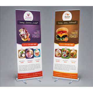 In standee theo yêu cầu khách hàng