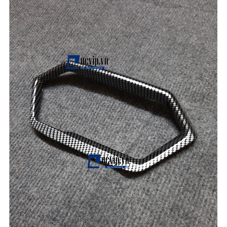 [Giá Siêu Rẻ] Ốp Viền Đồng Hồ Gắn Cho Xe Winner X Phủ Carbon 1809