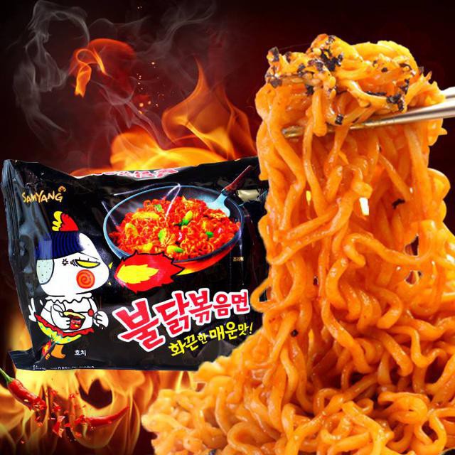 Combo 5 gói mì cay Samyang hàn quốc túi 140g siu cay và dinh dưỡng golovinshop