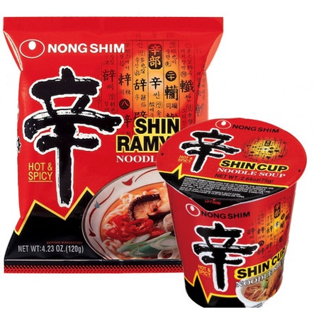 Mì cay Nongshim Shin Ramyun gói 120g