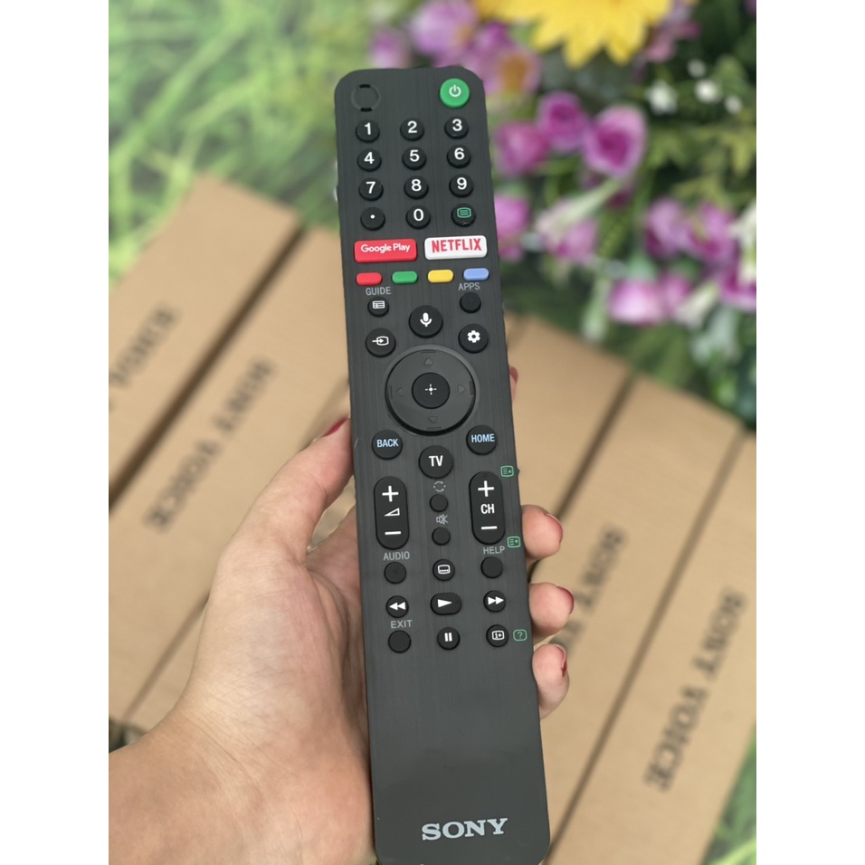 [HÀNG XỊN] Remote điều khiển tivi SONY smart RMF-TX500P - Micro điều khiển giọng nói