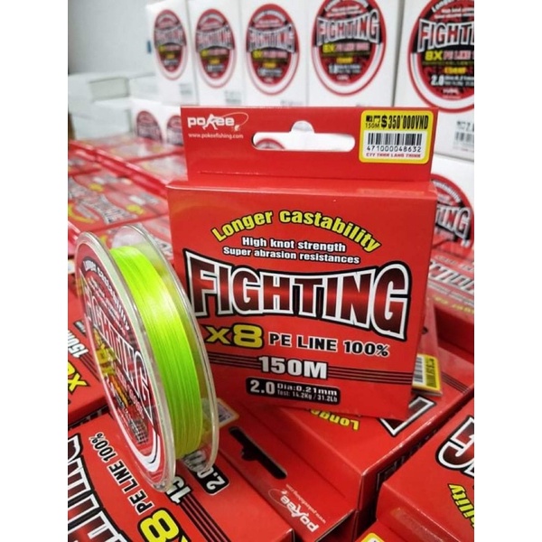 DÂY PE Pokee FIGHTING X8 - 150m