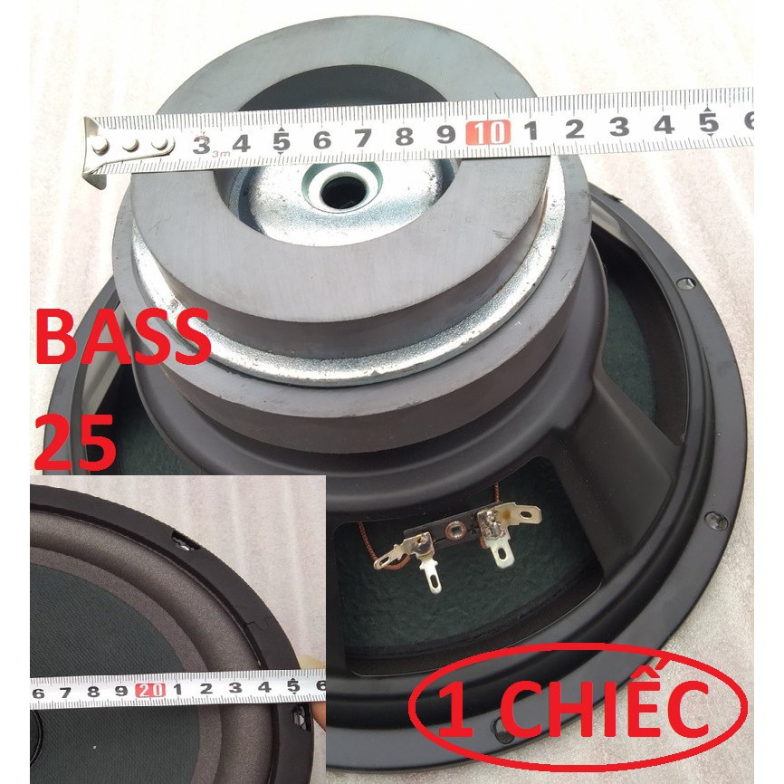 LOA BASS 25 KIỂU BMB TỪ KÉP 126-100 CÔN 35.5MM 4 LỚP - GIÁ 1 CHIẾC - CỦ LOA RỜI