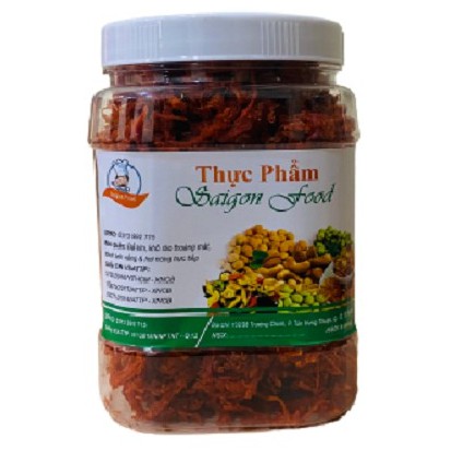 500gram thịt bò khô sợi thơm ngon (Khô heo giả bò)