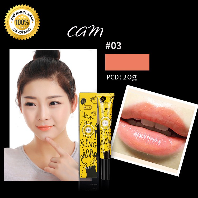 Dưỡng kích màu môi PCD