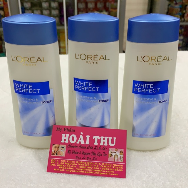 Nước hoa hồng trắng da loreal 200ml