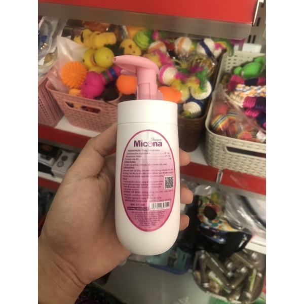 Sữa tắm cho chó mèo bị nấm Micona shampoo