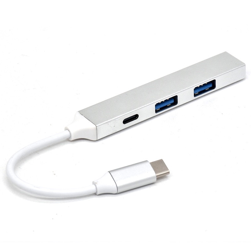 Bộ chia cổng Hub Type-C:2 USB,1 TF, 1 type C cho Laptop / Macbook, Điện thoại, ipad