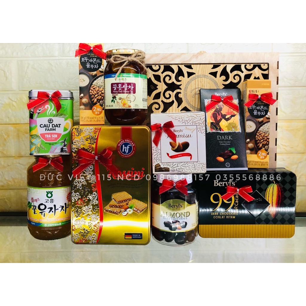 Set quà Tết 2022 - không gồm R Ượu