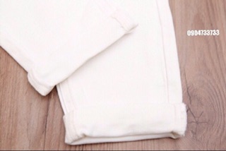 Quần jeans boy trắng hàng VNXK