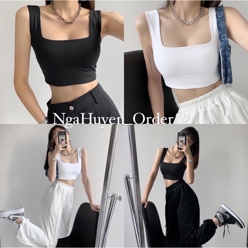 Áo croptop bản to che khuyết điểm ( Mẫu mới) | BigBuy360 - bigbuy360.vn