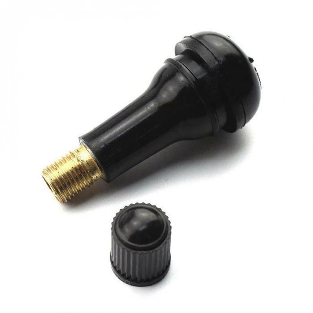 Nắp Cao Su Màu Đen Đậy Van Lốp Xe Hơi Không Ruột Chống Bụi