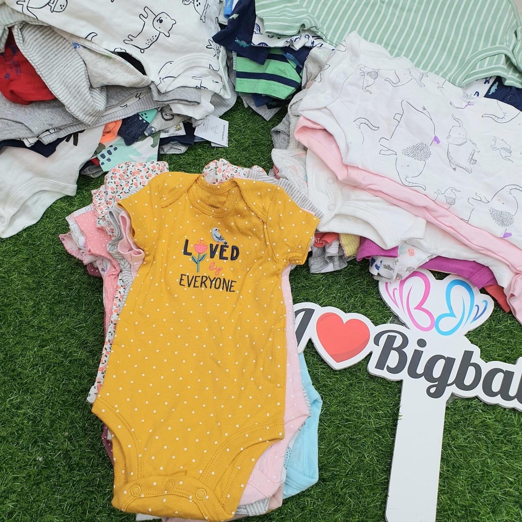 Body chip Carters, Place, ... hàng xuất dư xịn, chất cực mềm mát phù hợp da bé từ 0-24 tháng Bigbaby Shop