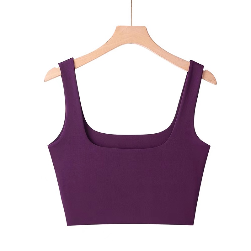 Áo tanktop TODOBLACK cổ vuông thời trang với 6 màu tuỳ chọn