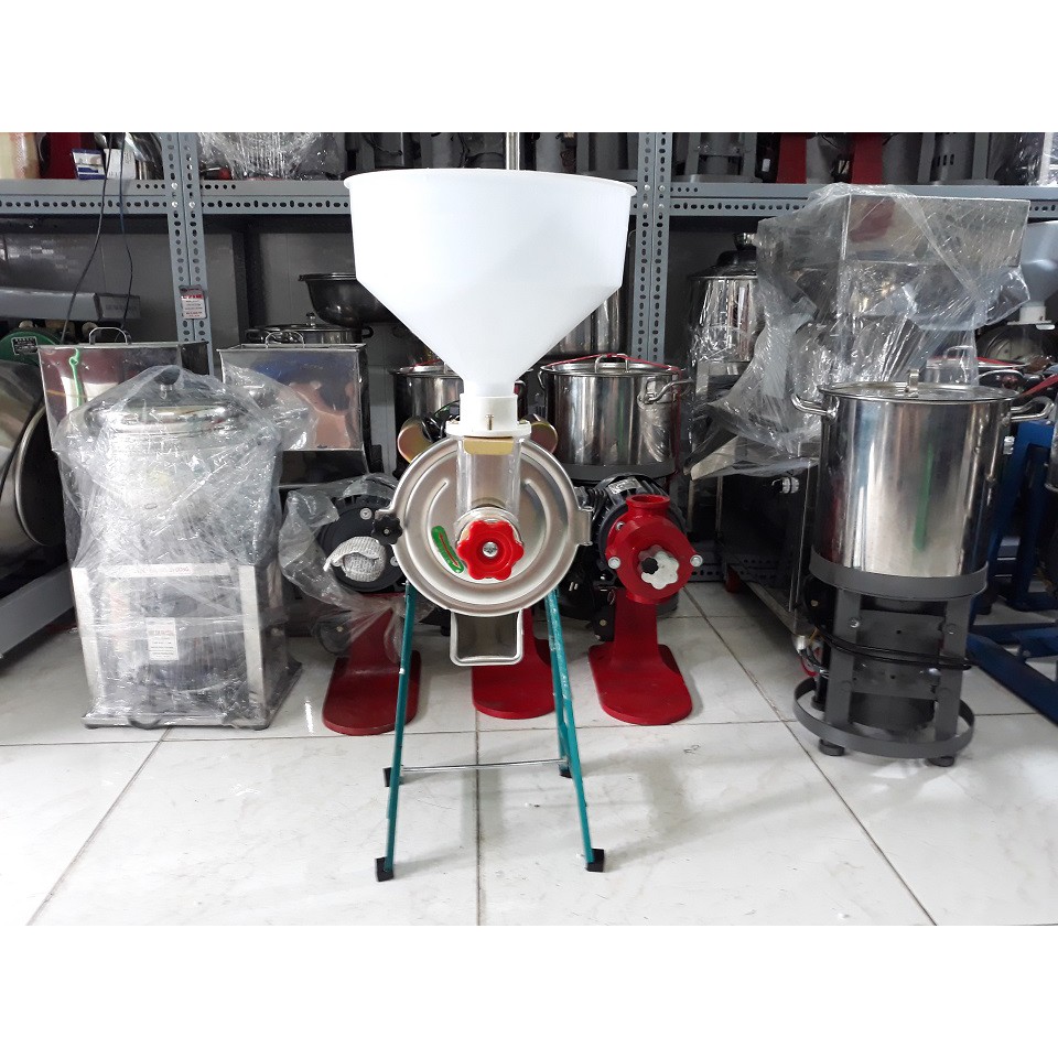 Máy xay bột gạo nước đầu inox