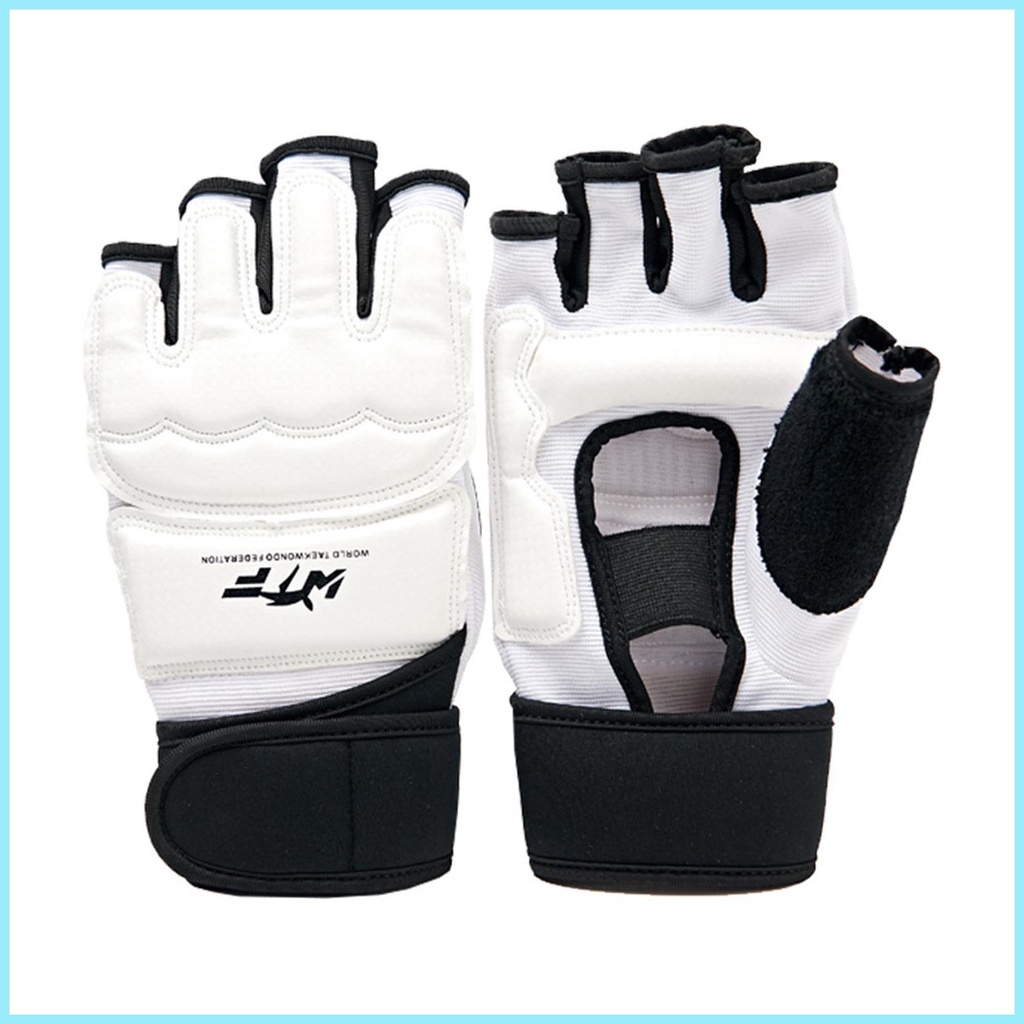 Găng Tay Hở Ngón Tập Boxing Taekwondo Cho Bé，Găng tay bảo vệ taekwondo trẻ em
