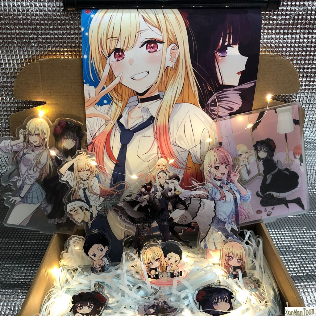 Móc Khóa Có Giá Đỡ Acrylic Hình Nhân Vật Anime My Dress-Up Darling Gojo Wakana Inui Sajuna Kitagawa Marin Làm Quà Tặng Sinh Nhật