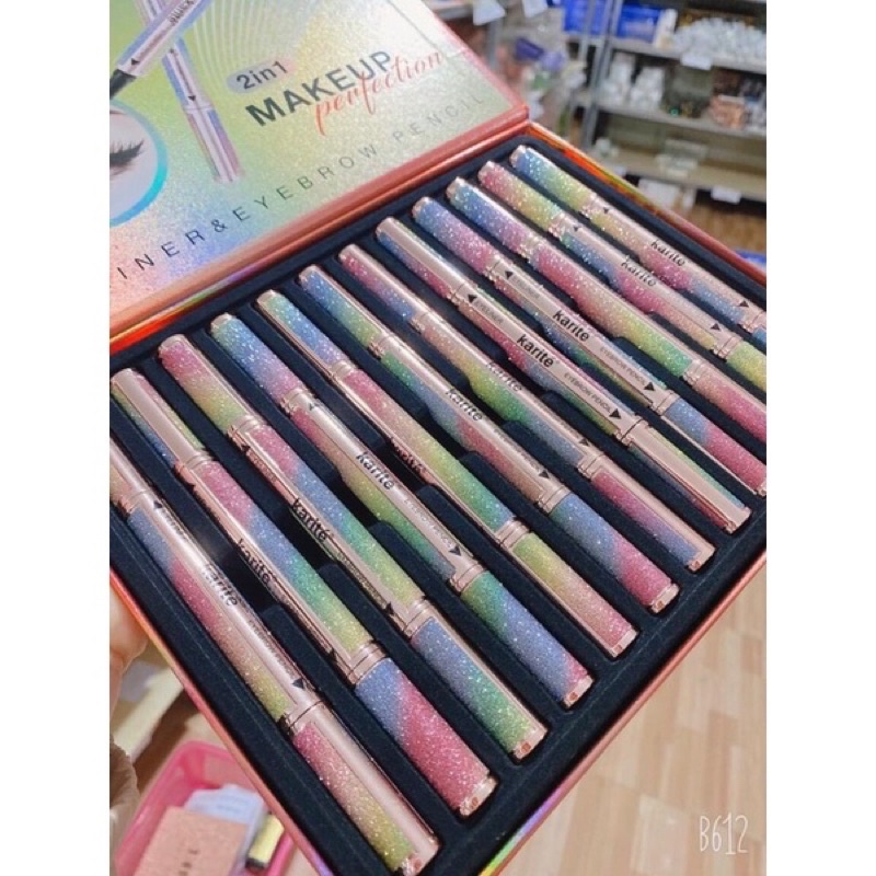 ❣️Bút Kẻ Mắt Nước Cầu Vòng Lấp Lánh TTX -Siêu Mảnh,Không Lem Không Trôi