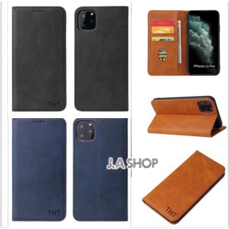 Bao Da cho iPhone Kèm Ví và 3 Ngăn Đựng Thẻ, Nắp Đậy Có Nam Châm Xịn Xò, Hàng Chất Lượng Cao, Bao Da Gập