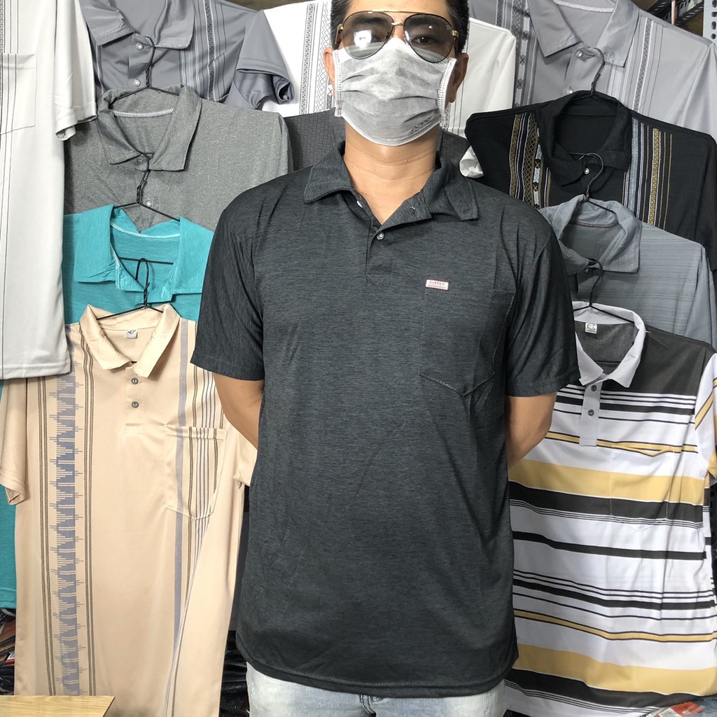 COMBO 4 Áo thun nam trung niên cotton lạnh tay ngắn polo trơn form rộng cổ trụ - Xưởng sỉ Toàn Phát | BigBuy360 - bigbuy360.vn