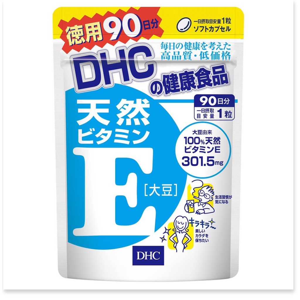 [Mã giảm giá shop] Viên Uống Bổ Sung Vitamin E DHC Nhật Bản