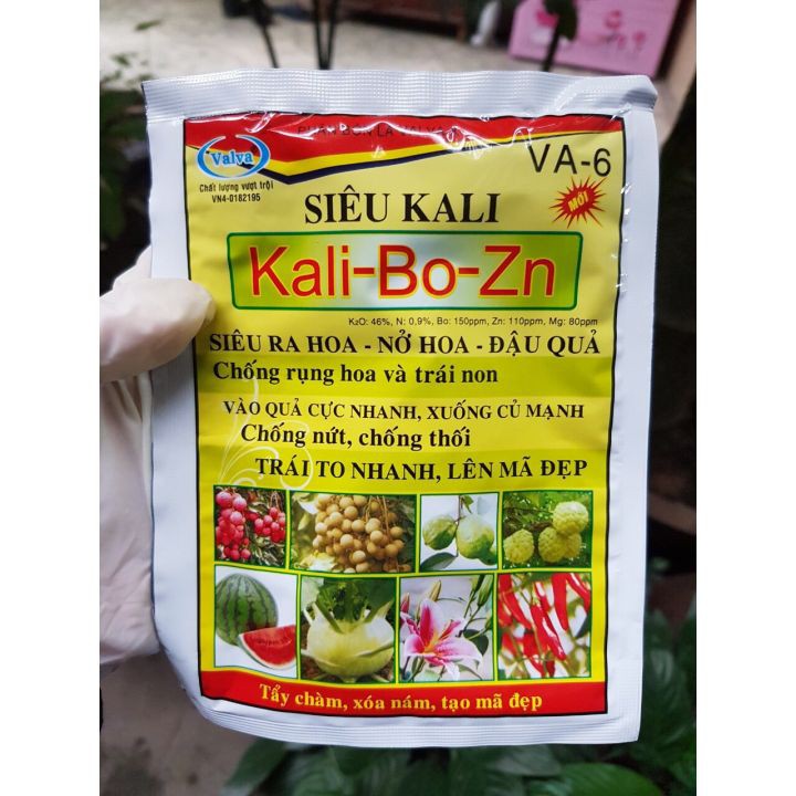 Siêu Kali Kali-Bo-Zn siêu ra hoa-nở hoa-đậu quả
