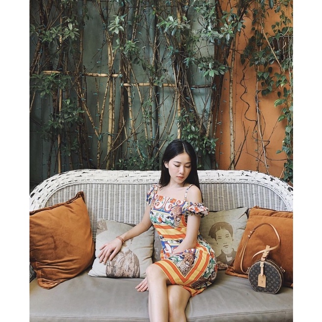 TÚI HOA NÂU BOITE SP