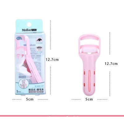 Kẹp Uốn Cong Lông Mi BEBE CHIC 3D Bằng Nhựa Đầu Vuông Chuyên Dụng