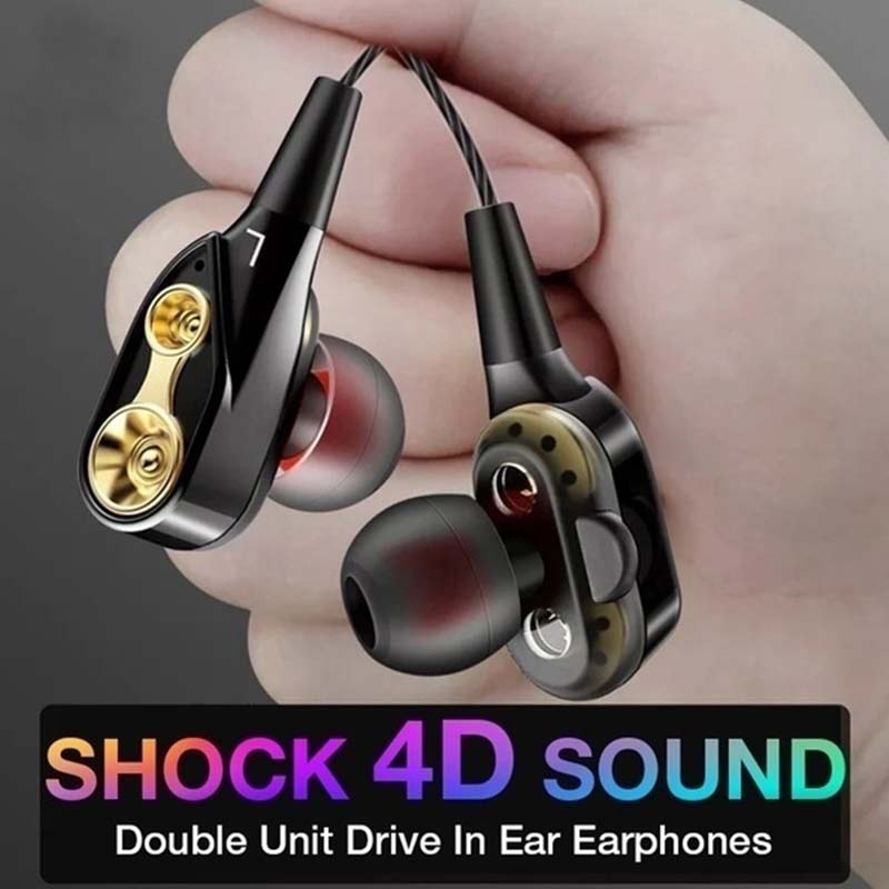 Tai Nghe Nhét Tai Cách Âm Có Mic