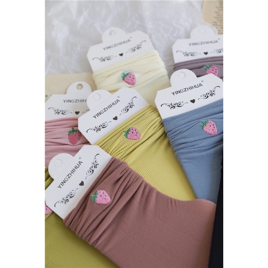 CHUNI Store Tất Vớ trơn thun lạnh co dãn mát mẻ hàng có sẵn