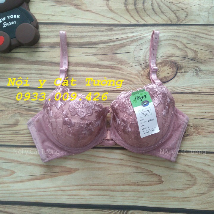 Aó Boya cài trước không mút, có gọng_Áo lót Boya Ren cài trước mỏng | BigBuy360 - bigbuy360.vn