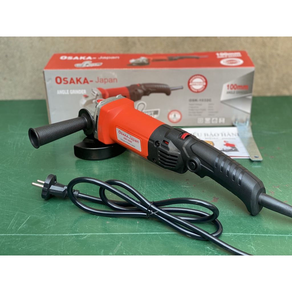 MÁY MÀI CẮT GÓC CẦM TAY 1 TẤC  OSAKA 850W OSK-1032C ĐUÔI DÀI