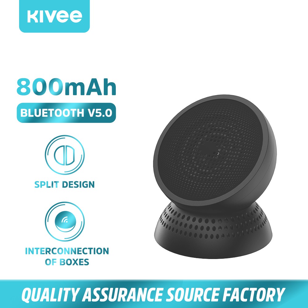 Loa bluetooth mini Kivee chất liệu phun sơn cao su ABS âm thanh chất lượng cao