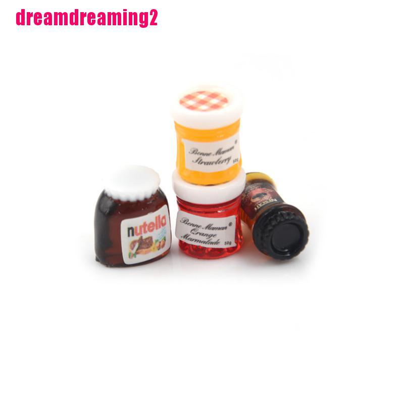 Bộ 4 Lọ Đựng Gia Vị Trang Trí Nhà Búp Bê