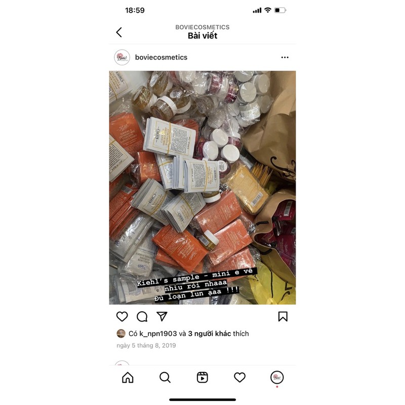 [ Sample 5ml] Mặt nạ Kiehl’s đất sét - nghệ - ngò - cúc - bơ - gừng| Mask Kiehls | Thế Giới Skin Care